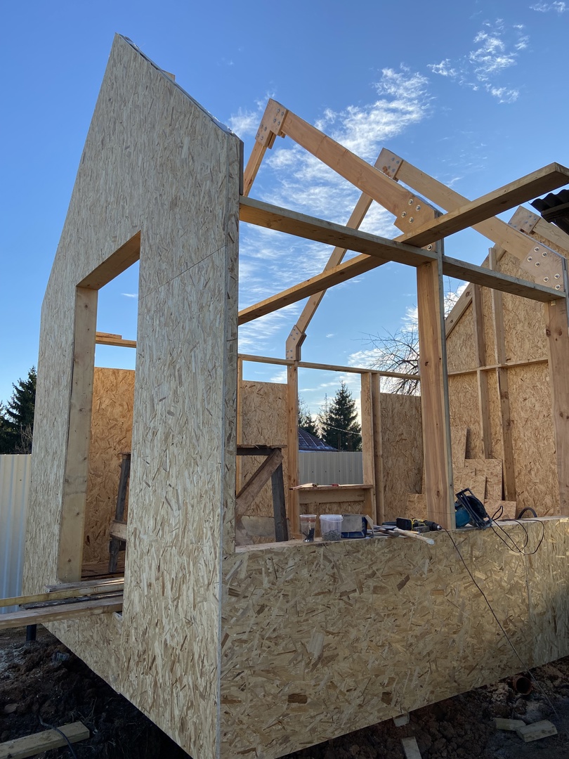 Installation of a winter gazebo using FINHA V200 connectors