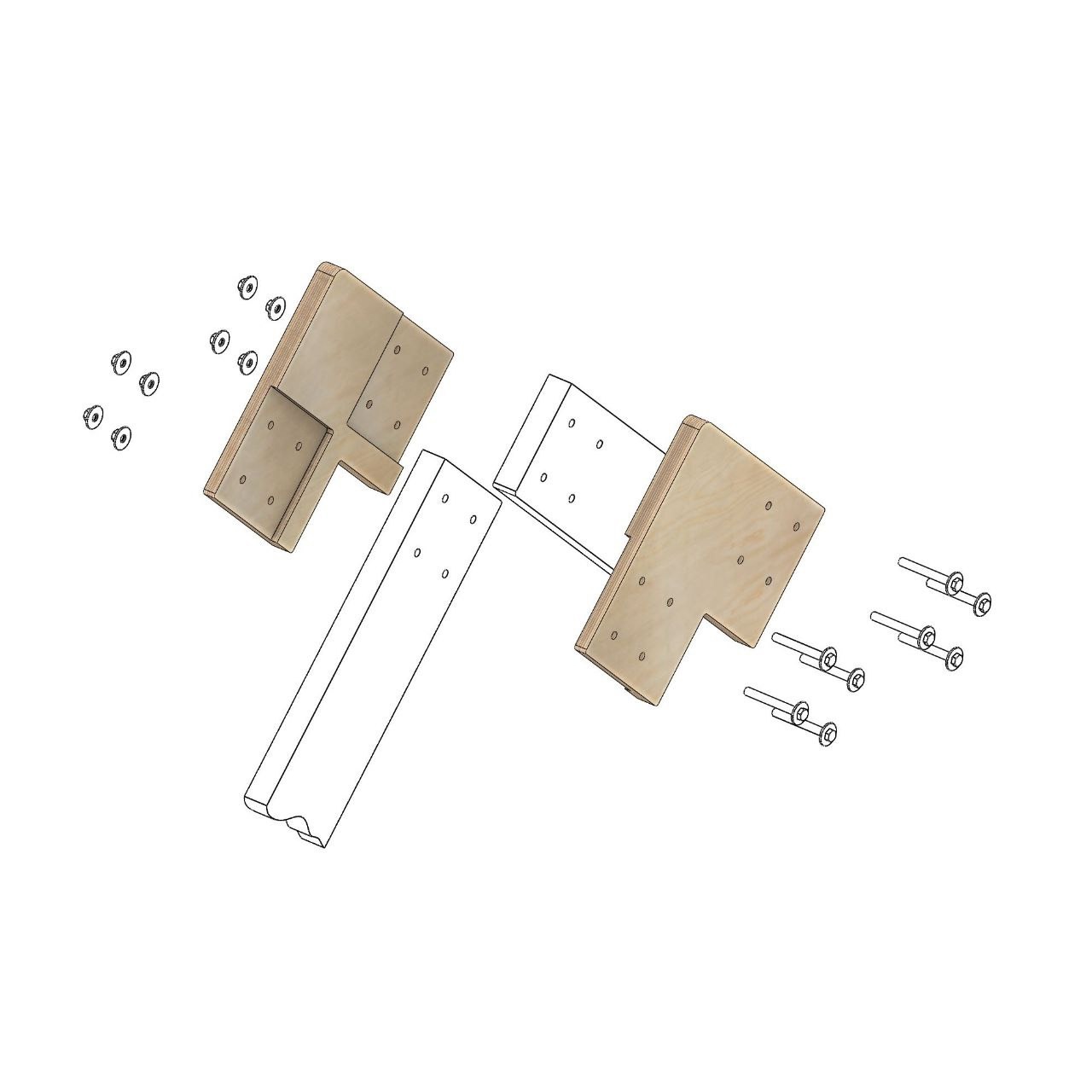 Produce connectors and assemble frames Produce connectors and assemble frames
